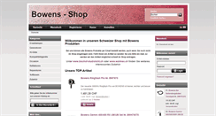 Desktop Screenshot of bowens.ch
