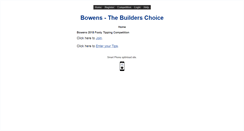 Desktop Screenshot of footytipping.bowens.com.au