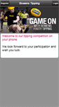 Mobile Screenshot of footytipping.bowens.com.au